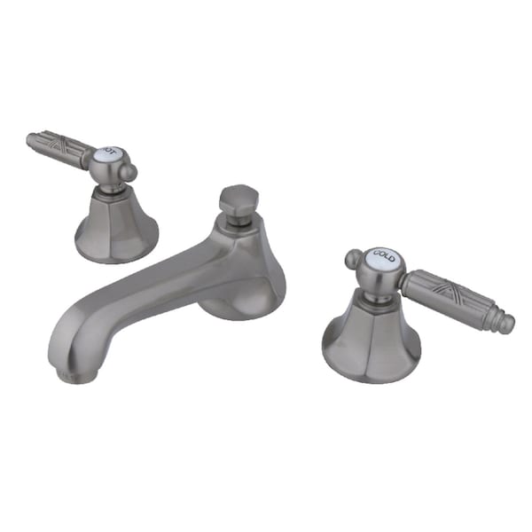 KS4468GL 8" Widespread Bathroom Faucet, Brushed Nickel